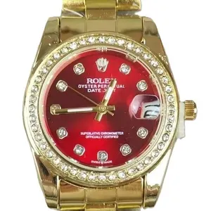 NEW REPLICA ROLEX "DATE-JUST" WOMEN'S QUARTZ WATCH