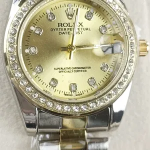 NEW REPLICA ROLEX QUARTZ WOMENS WATCH