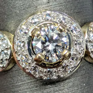 10K(1.9G), LAB DIAMOND (0.35CT)RING, SIZE 7, APPRAISED INSURANCE VALUE $1805