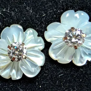 14K LAB DIAMOND (0.2CT)2IN1 EARRING, SUGGESTED RETAIL VALUE $400