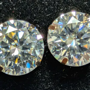 14K(0.89G), MOISSANITE (3.6CT)EARRING, SUGGESTED RETAIL VALUE $1000