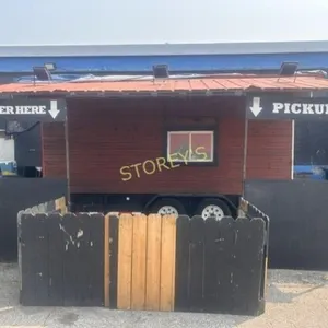 ~16' x 7' BBQ Trailer