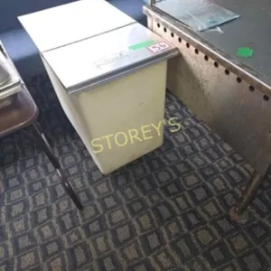 18 x 30 Storage Bin on Wheels w/ Slide Top