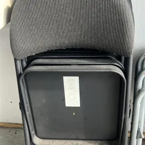 5 folding chairs