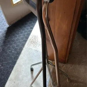 Three sets of canes