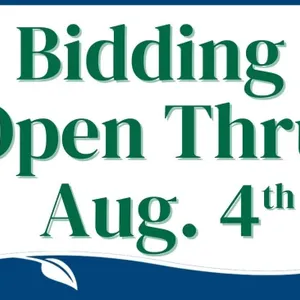 Bid Now Thru Aug. 4