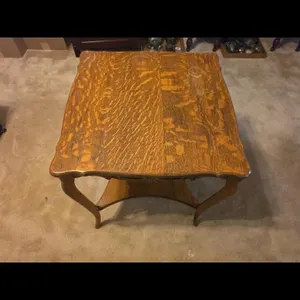 Oak Quartersawn Tiger Oak Side Table End Table