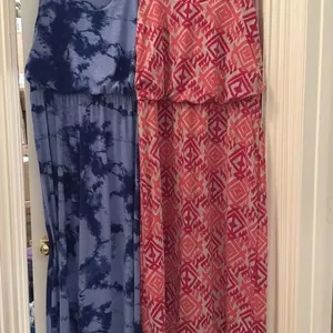 (2) Sz XL Sleeveless Maxi Dresses