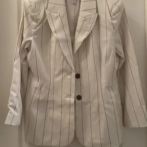 Sz 12P Worthington Pinstripe Blazer