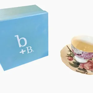 Teacup & Saucer Gift Set w/ Box