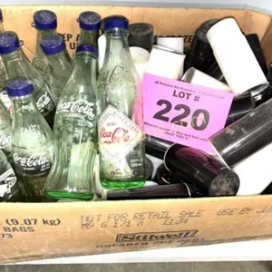 COKE BOTTLE SHAKERS - SALT & PEPPER SHAKERS