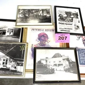 HISTORIC PHOTOS BBQ RESTAURANTS, ADVERTISING PICS