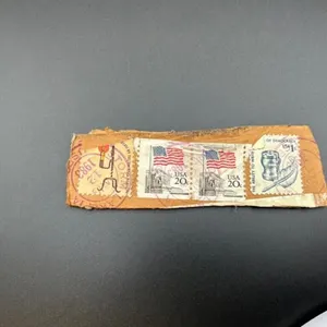 Vintage U.S. Postage Stamp Strip