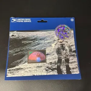USPS Landing on the Moon Stamp Pane