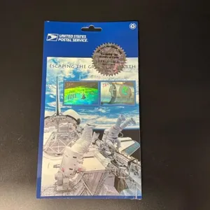 USPS Escaping the Gravity of Earth Stamps