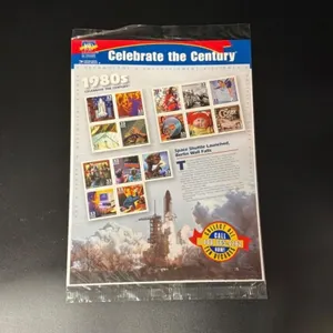 Celebrate the Century 1980s Stamp Sheet