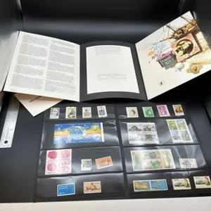 1981 Commemorative Year Set Stamp Album
