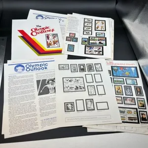 Olympic Stamp Collection Assortment (Lot of 7)