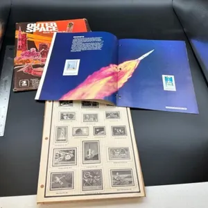 Outer Space Stamp Album Set (3pc)