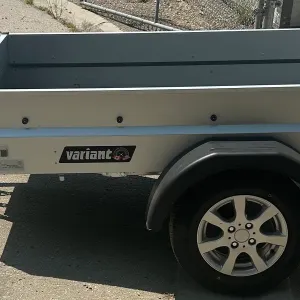 2026 Variant 205 S1 Tilt Bed Utility Trailer | 4 x 6 Ft | Torsion Axle | Aluminum Rims~New!