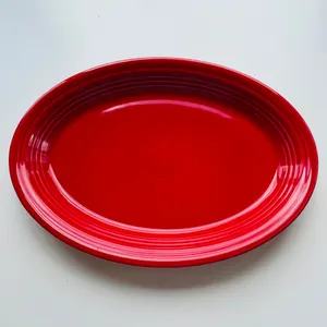 Fiesta Scarlet Red Oval Platter