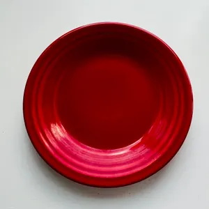 Fiesta Scarlet Red Salad Plate