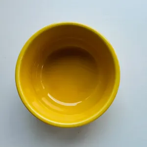 Vintage Fiestaware Yellow Gusto Bowl