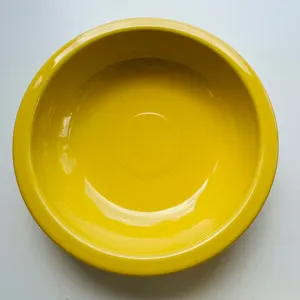 Vintage Fiestaware Yellow Sunflower Serving Bowl