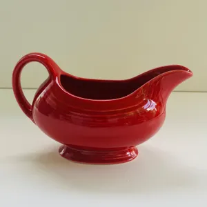 Fiesta Scarlet Red Gravy Boat