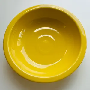 Vintage Fiestaware Sunflower Yellow Serving Bowl