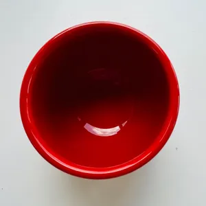Vintage Red Scarlet Fiestawear Chili Bowl
