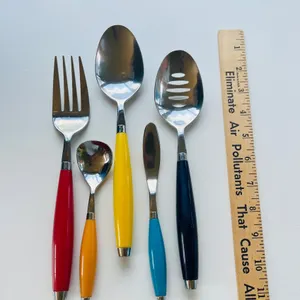 Vintage Fiesta Flatware Serving Set