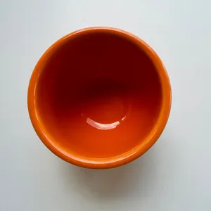 Vintage Homer Laughlin Fiesta Ware Tangerine Chili Bowl