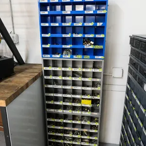 Hardware Cabinet with Assorted Hardware