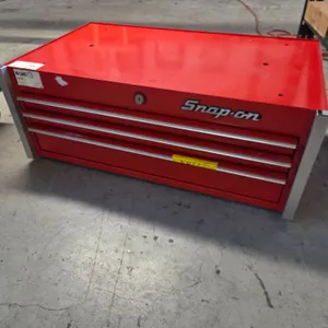 Snap-On 3-Drawer Tool Chest with Assorted Hand Tools And Electrical Components