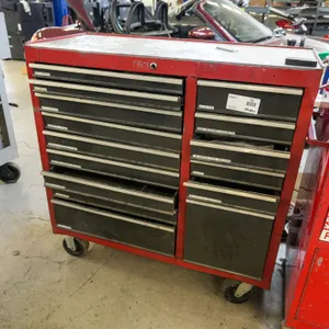 Tool Box, Rolling, Multiple Drawers, Includes Various Hand Tools and Accessories