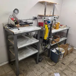 Roehrig Engineering 2VS Shock Dyno, 200-240V, 10A, 1-Phase, 60Hz Shelving Unit and Accessories