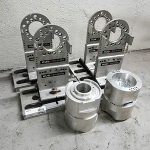 (4) Hubstands With (4) Billet Adapters