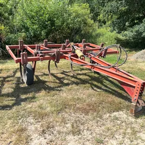 12’ BUSH HOG Chisel Plow w/ Hyd Lift, (1) Spare Shank, (8) New Chisel Shovels