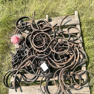 Cultivator shanks with mounting bracketz