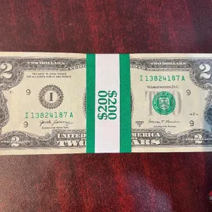 $200 of $2 New Uncirculated Bills