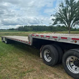 2001 Wilson Step-Deck 48x102 Trailer, VIN #4WWFGB6B61N605296 - Manawa, WI