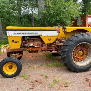 Minneapolis Moline M670 Tractor - Hayward WI