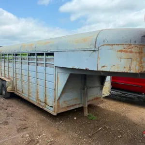 20ft 5th Wheel Stock Trailer