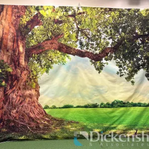 TREE AND FIELD BACKDROP