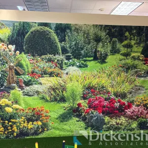 FLORAL GARDEN BACKDROP