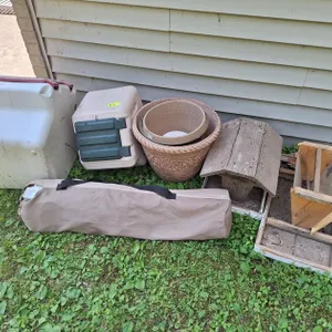 Assorted, Planters, Birdhouses, More