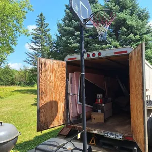 Lifetime Pro Court Weighted Base Adjustable Basketball Hoop