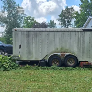 1992 Kiefer Kargo King Tandem Axle Enclosed Trailer, 16'x6'x6', VIN 1DVCP1628NK023916