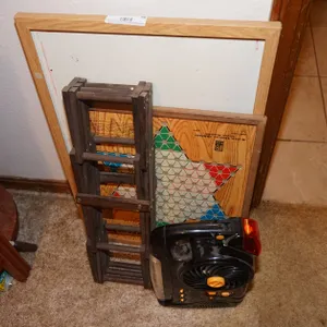 Batter Operated Emergency Radio, Lights, Fan Combo